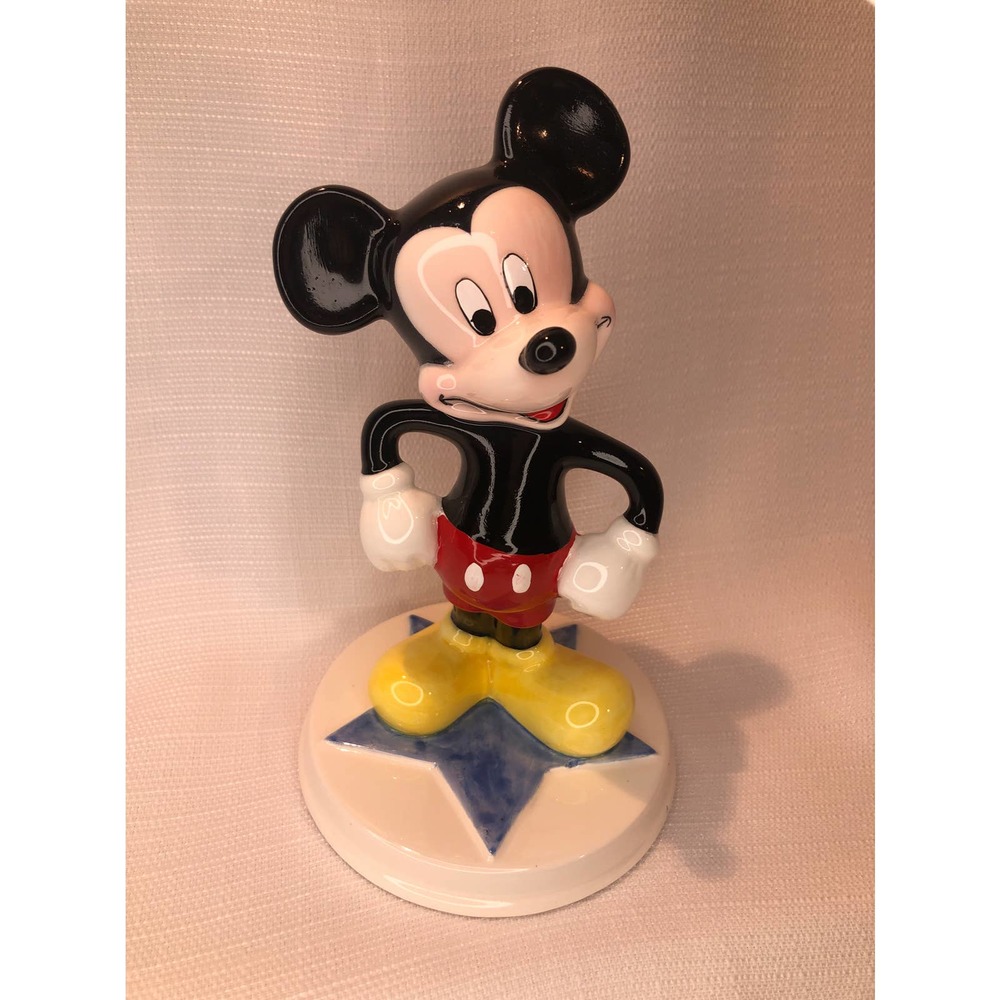 Vintage Mickey Mouse ceramic statue by Schmid & Walt Dsney Co